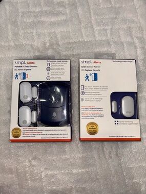 🧸 simpl. Alerts Portable + Entry Sensors Kit with Add-On Sensors